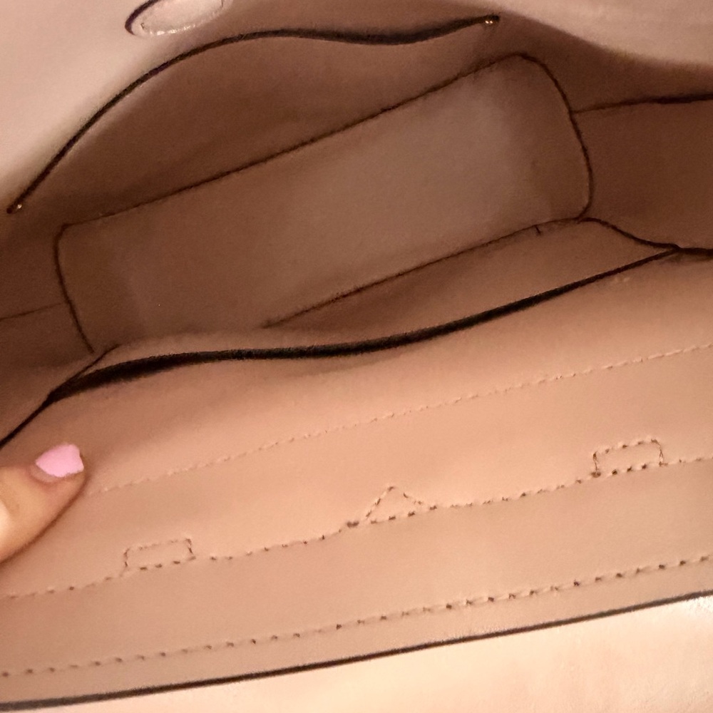 Michael Kors Caramel Brown Leather Backpack - Picture 3 of 4